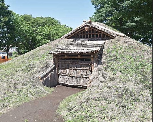 竪穴式住居を復元 下野谷遺跡で常設展示 – タウン通信